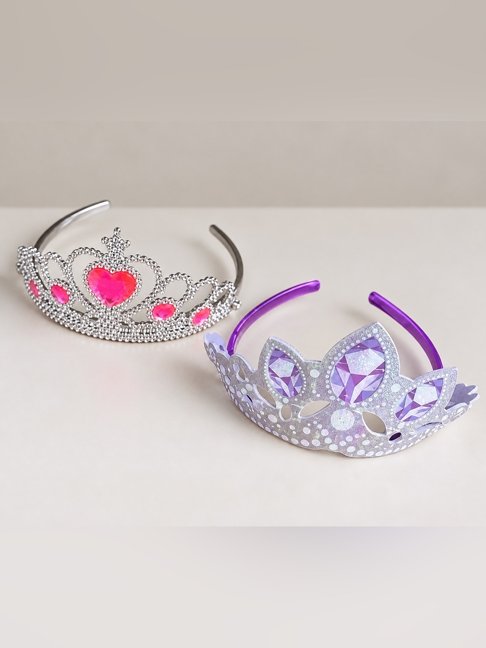 Set of 2 Girl’s Princess Tiaras